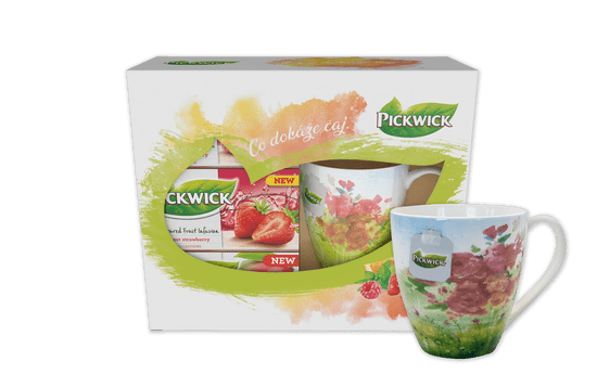 Pickwick Darčekové balenie ovocných čajov s hrnčekom JARO