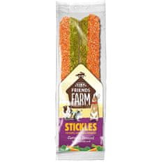 Supreme Tiny FARM Stick.Carrot, Broccoli-tyč býložr 2 ks, 100 g