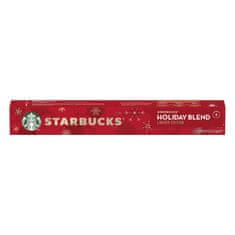 Starbucks Holiday Blend by NESPRESSO limitovaná edícia, kávové kapsule, v balení 10 kapsúl