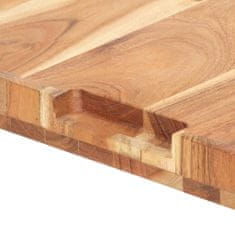 Petromila vidaXL Doska na krájanie 40x30x4 cm masívne akáciové drevo