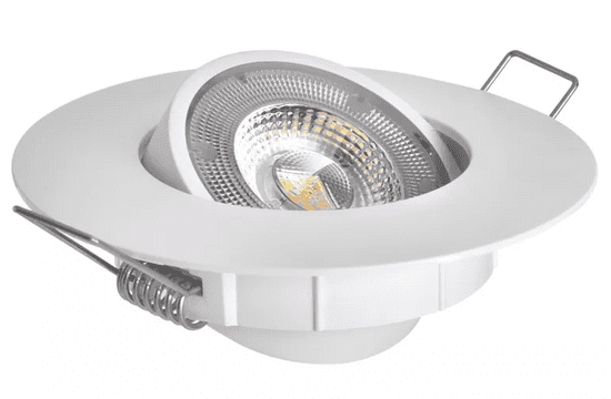 EMOS LED bodové svietidlo Exclusive biele 5W neutrálna biela