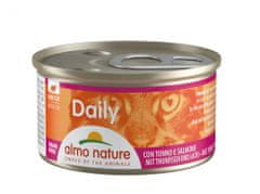 Almo Nature Daily Pena s tuniakom a lososom 24x85 g