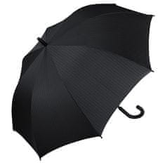 Esprit Pánsky palicový dáždnik Gents Long AC Needle Stripe Black