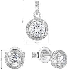 Evolution Group Sada šperkov náušnice a prívesok 19026.1