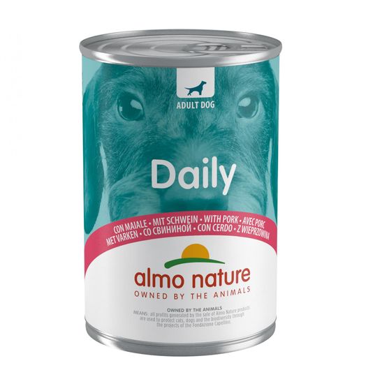Almo Nature Daily Menu WET DOG s bravčovým 24 x 400 g