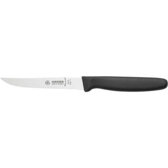 Giesser Messer Steakový nôž 22,5 cm 3 ks, čierny