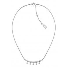 Tommy Hilfiger Nežný oceľový náhrdelník s kryštálmi TH2780228