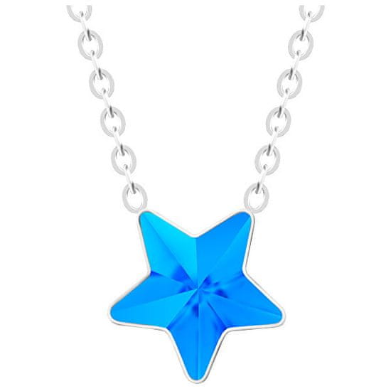 Preciosa Oceľový náhrdelník s hviezdičkou Akva Virgo 7342 67