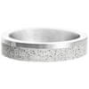 Betónový prsteň Edge Slim oceľová / sivá GJRUSSG021 (Obvod 60 mm)