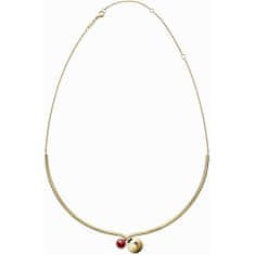 Calvin Klein Luxusné pozlátený náhrdelník Bubbly KJ9RJJ140200