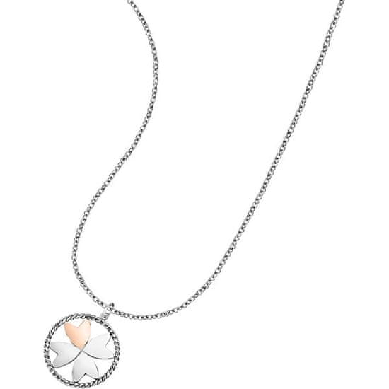 Morellato Oceľový náhrdelník s štvorlístkom MultiGips SAQG27 (retiazka, prívesky)