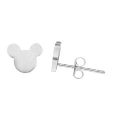 Troli Dizajnové oceľové náušnice Mickey Mouse