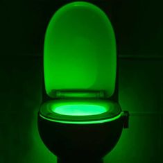 Svetlo na WC so senzorom pohybu