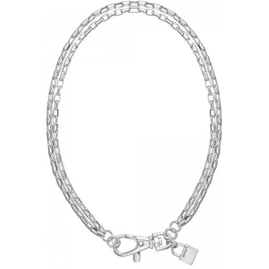 DKNY Luxusné náhrdelník s visiacimi zámkami The City Street - In Motion 5520111