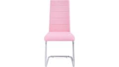 Danish Style Jedálenská stolička Aber (Súprava 2 ks), ružová