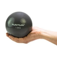 Tunturi Joga lopta Toningbal 1,5 kg antracitová