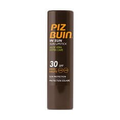 PizBuin Balzam na pery s Aloe Vera SPF 30 (In Sun Lipstick Aloe Vera Extra Care) 4,9 g