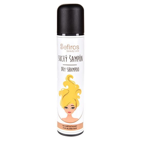 Suchý šampón na svetlé vlasy (Dry Shampoo) 200 ml
