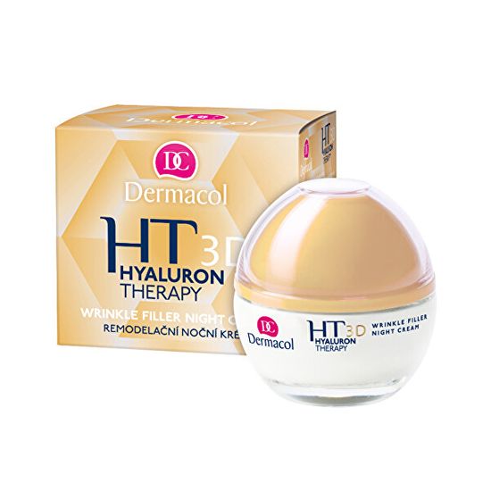 Dermacol Remodelačný nočný krém (Hyaluron Therapy 3D Wrinkle Filler Night Cream) 50 ml