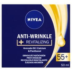 Nivea Obnovujúci nočný krém proti vráskam 55+ ( Anti-Wrinkle + Revitalizing) 50 ml