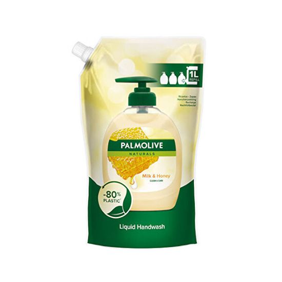 Palmolive Tekuté mydlo Milk & Honey (Liquid Handwash) - náhradná náplň 1000 ml