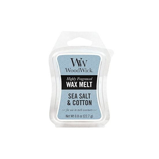 Woodwick Vonný vosk Sea Salt & Cotton 22,7 g