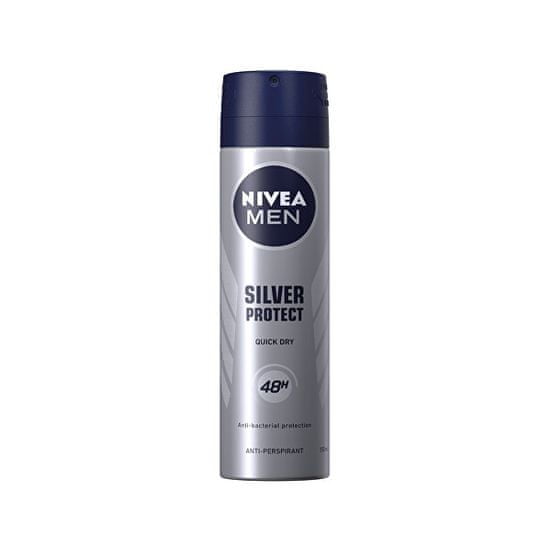 Nivea Antiperspirant v spreji pre mužov Silver Protect Dynamic Power 150 ml