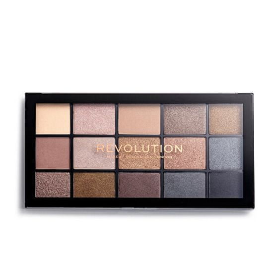 Makeup Revolution Paletka očných tieňov Re-Loaded Smoky Newtrals 16,5 g