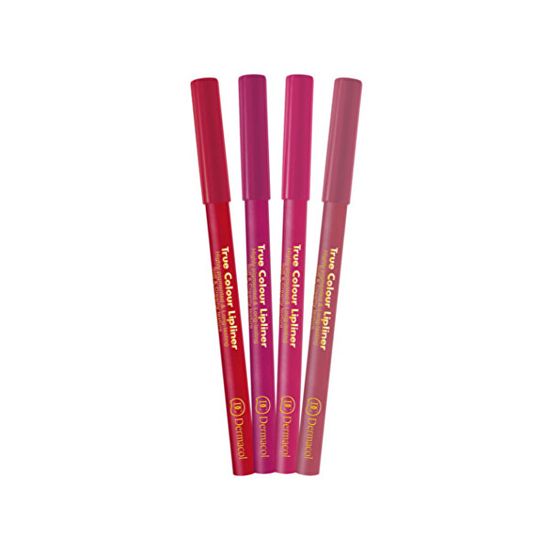 Dermacol Drevená kontúrovacia ceruzka na pery True Colour (Lipliner) 4 g