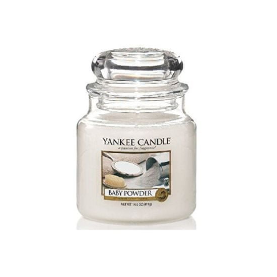 Yankee Candle Aromatická sviečka Classic strednej Baby Powder 411 g
