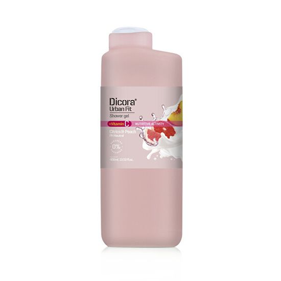 Dicora Sprchový gél s vitamínom C Citrusy & broskyňa (Shower Gel) 400 ml