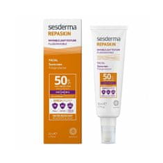 Pleťový fluid neviditeľná fotoochrana SPF 50 Repaskin (Invisible Light Texture Facial Sunscreen) 50