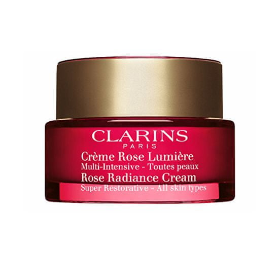 Clarins Denný krém proti vráskam pre všetky typy pleti Super Restorative (Rose Radiance Cream) 50 ml