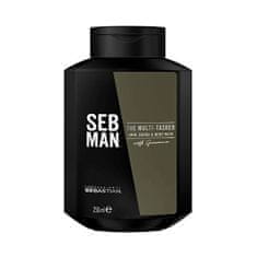 Sebastian Pro. Šampón na vlasy, fúzy a telo SEB MAN The Multitasker (Hair, Beard & Body Wash) (Objem 250 ml)