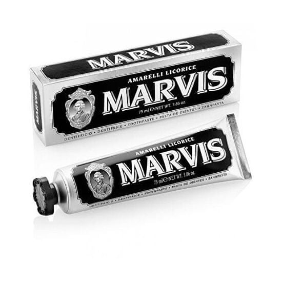 Marvis Zubná pasta Mätové sladkodrievkovo (Amarelli Licorice Toothpaste) 85 ml