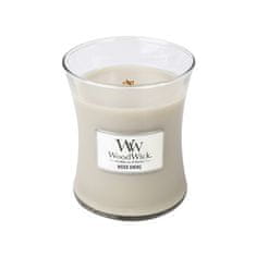 Woodwick Vonná sviečka váza Wood Smoke 275 g