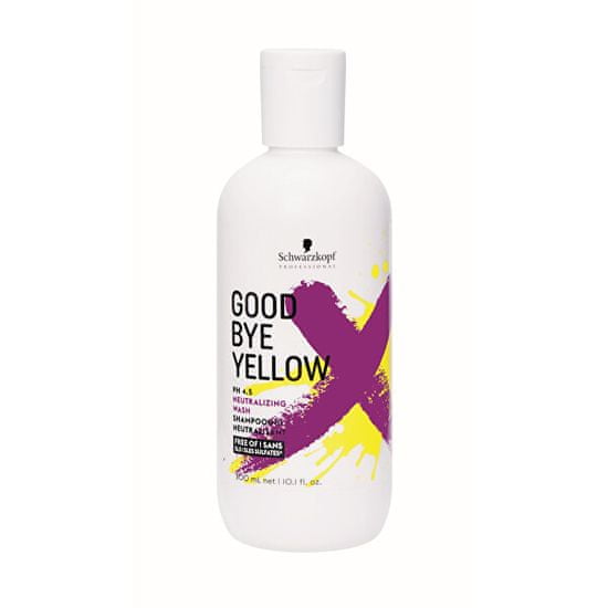 Schwarzkopf Prof. Šampón pre neutralizáciu žltých tónov farbených a melírovaných vlasov Goodbye Yellow
