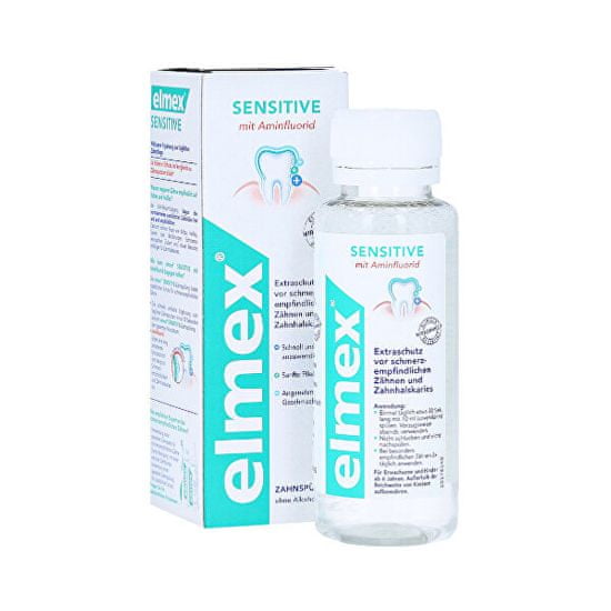 Elmex Ústna voda pre citlivé zuby Sensitive 100 ml