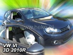 HEKO Deflektory okien VW Golf VI. 2008-2012 (3 dvere)