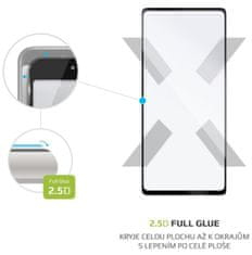 FIXED Ochranné sklo Full-Cover pre Samsung Galaxy S20 FE, celý displej, čierne FIXGFA-602-BK