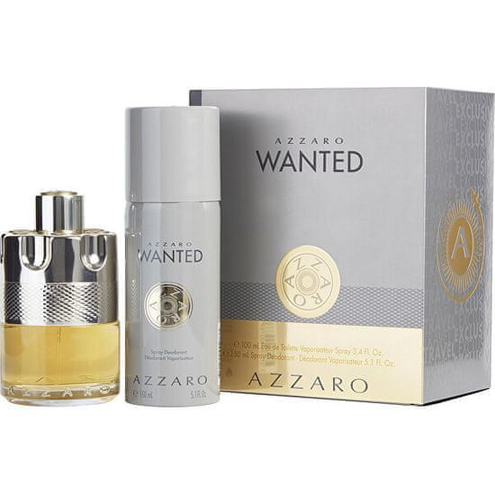Azzaro Wanted - EDT 100 ml + deodorant v spreji 150 ml