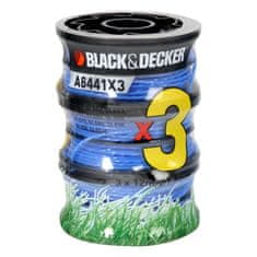 Black+Decker Náhr. struna REFLEX PLUS 1,5mm/25m, 3ks