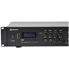 Adastra A4, duálny stereo PA zosilňovač, MP3/SD/USB/BT/FM, 4x 200W