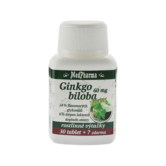 MedPharma Ginkgo biloba 60 mg Forte 30 tbl. + 7 tbl. ZD ARMA