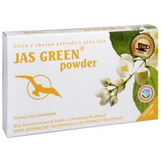 Hannasaki Jas Green powder - jazmínový zelený čaj 50 g