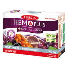 TEREZIA COMPANY Hemo Plus + kyselina listová 50 kapsúl + 10 kapsúl ZADARMO