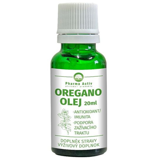 Pharma Activ Oregano olej s kvapkadlom 20 ml / Pharma Grade