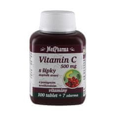 MedPharma Vitamín C 500 mg s šípkami predĺžený účinok 100 + 7 tablet ZD ARMA
