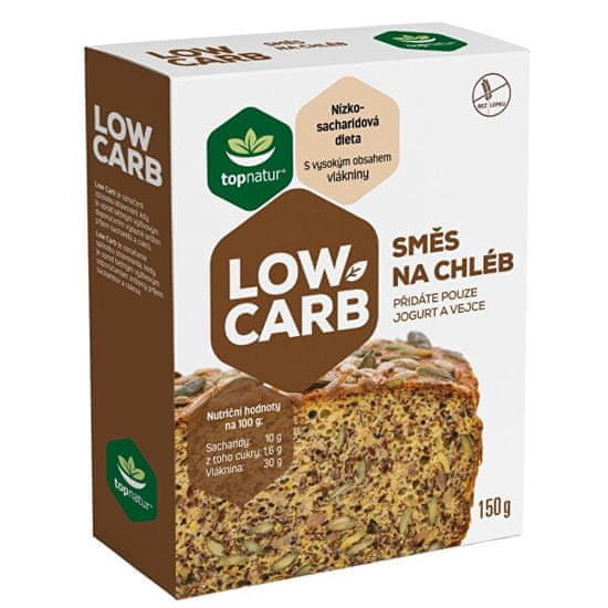 Topnatur Low Carb Zmes na chlieb 150 g