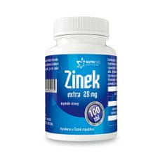 NUTRICIUS Zinek EXTRA 25 mg 100 tbl.